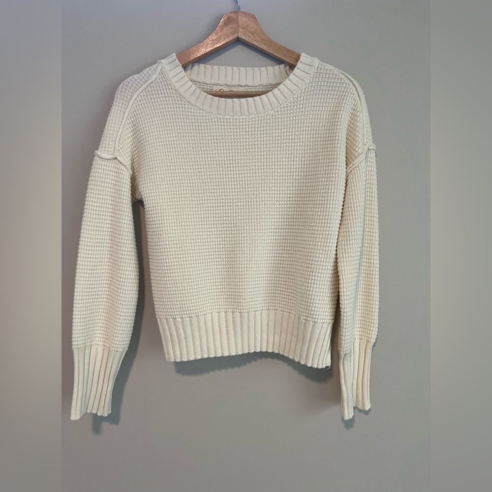 Cute white sweater